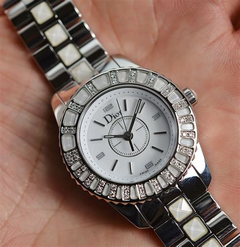 christian dior crystal watch|Diamond Dior Watch .